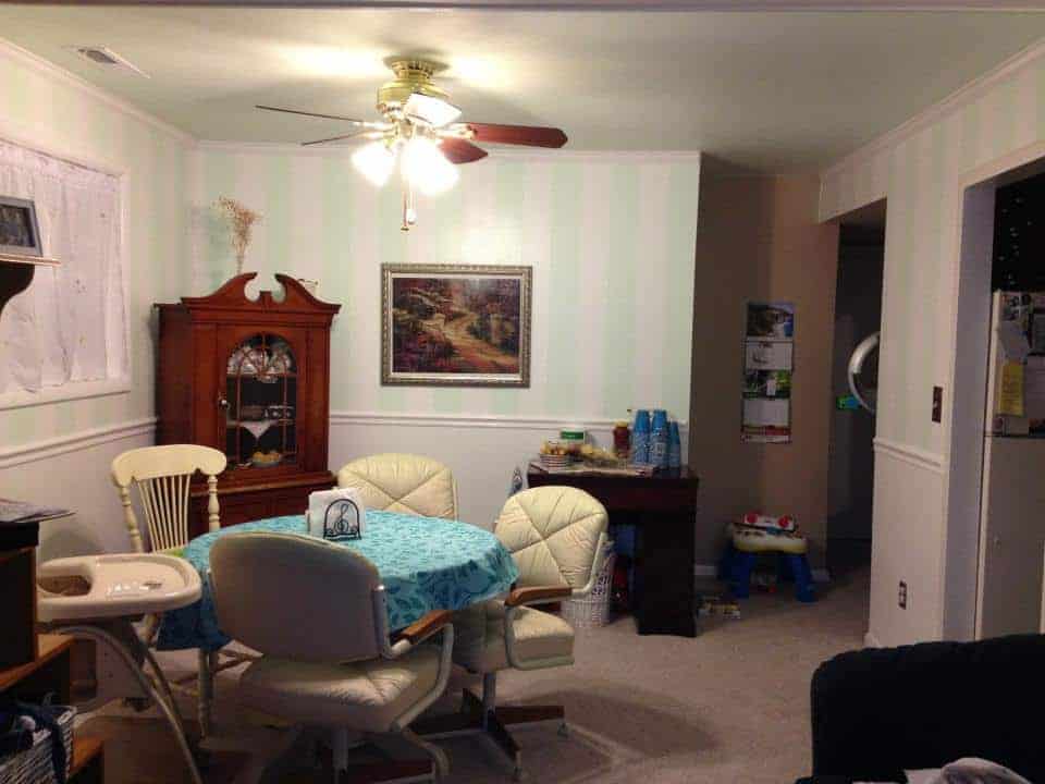 condo dining room makeover