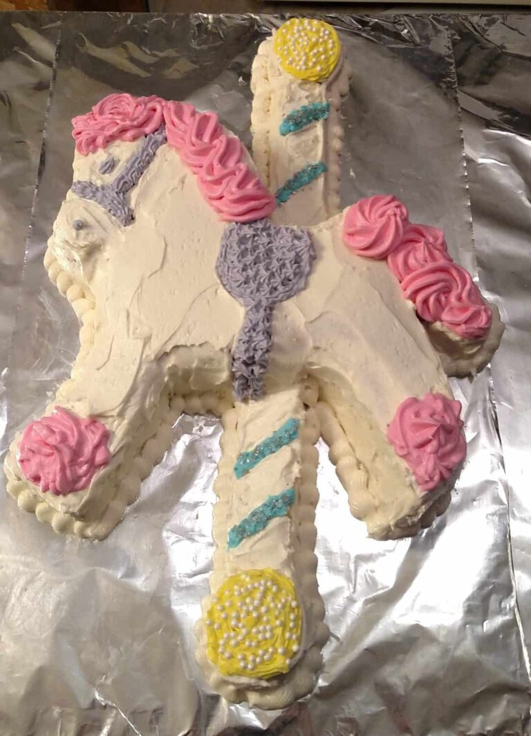 Carousel Horse Birthday Cake