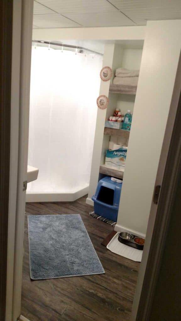 Downstairs Bathroom Finished! http://www.b4andafters.com