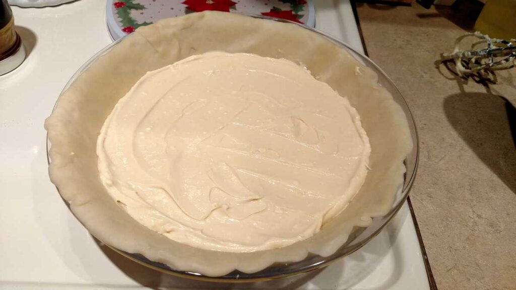 cream cheese in pie crust