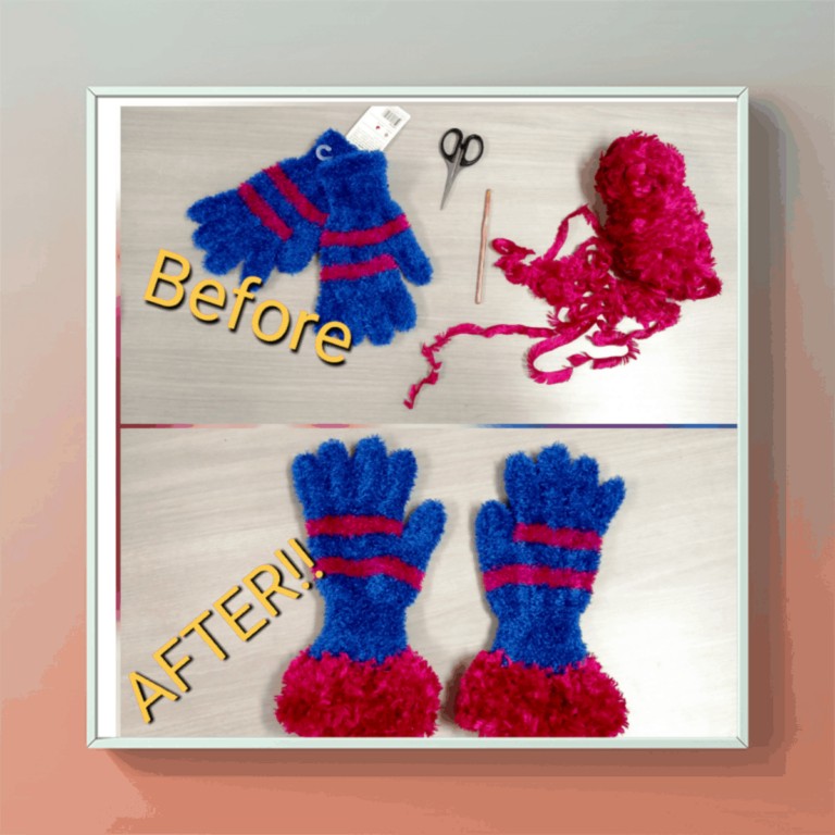 Crochet Custom Glove Cuffs