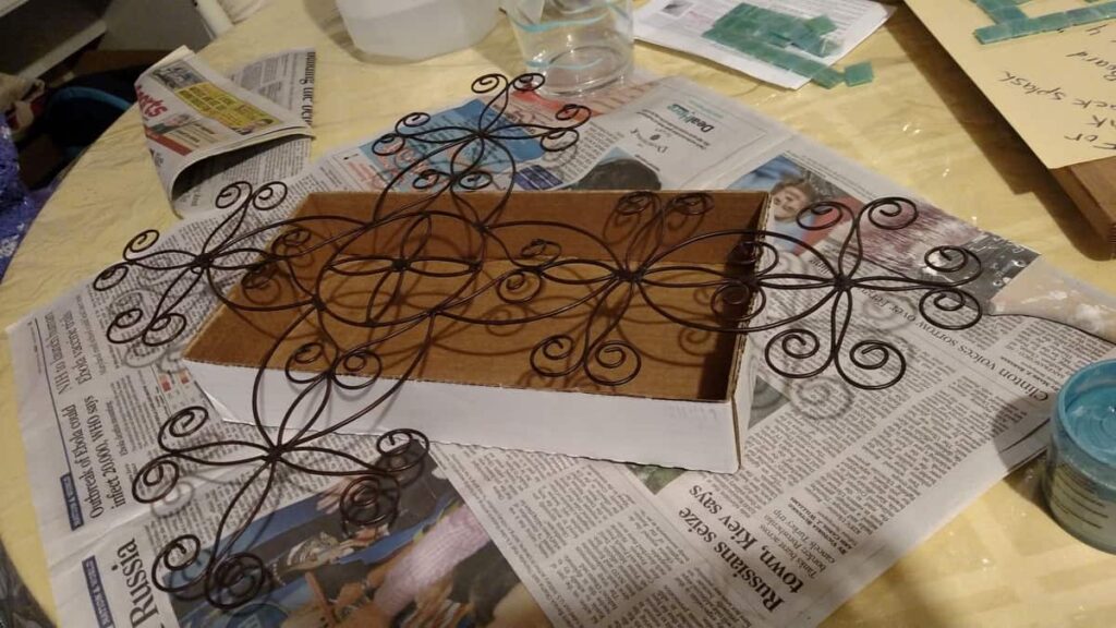 Painting a Cross https://www.b4andafters.com