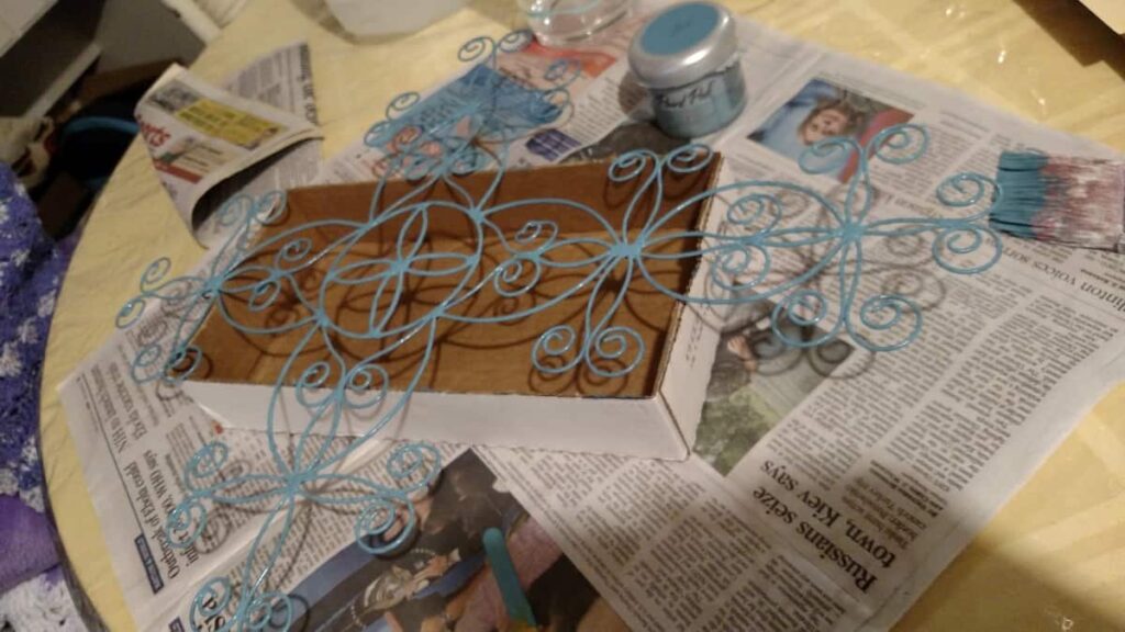 Painting a Cross https://www.b4andafters.com