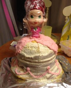 Strawberry Shortcake Doll Princess Cake B4 and Afters