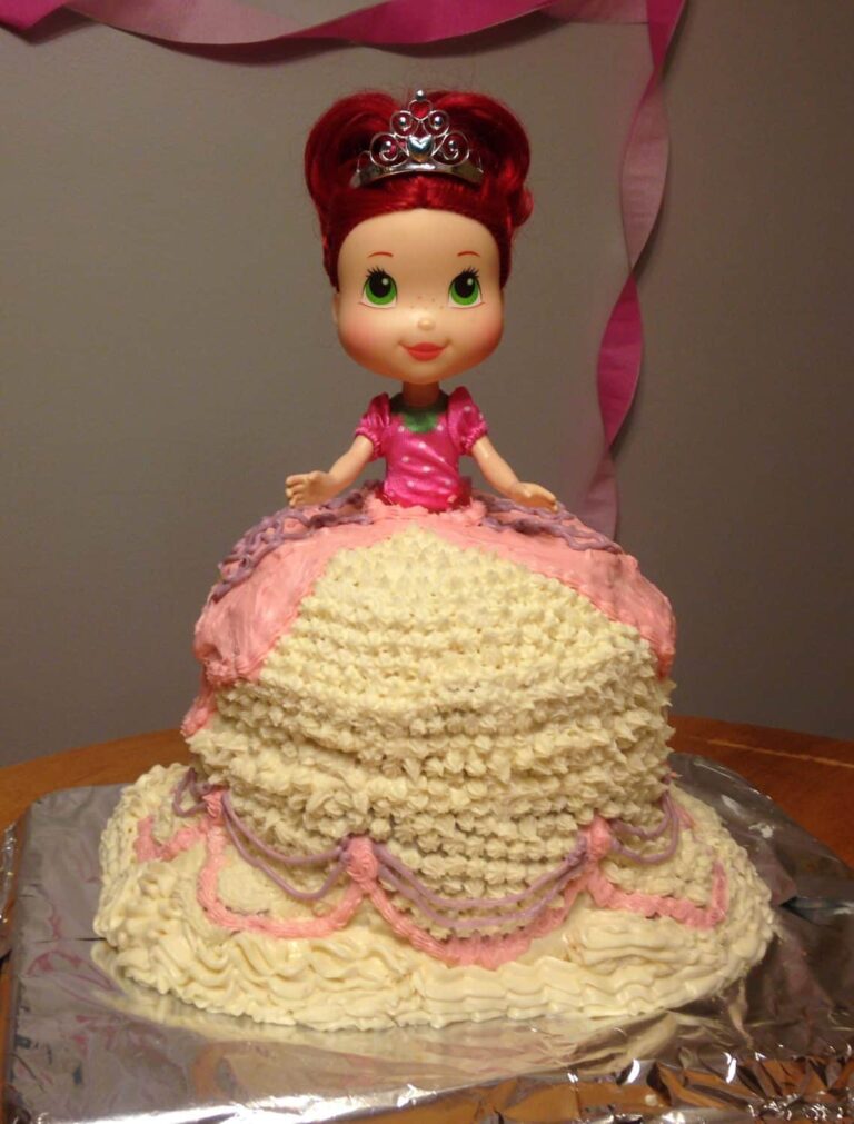 Strawberry Shortcake Doll Princess Cake