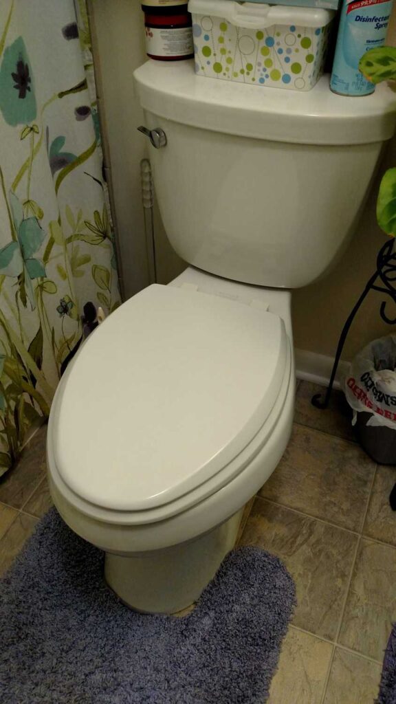 elongated seat toilet lid