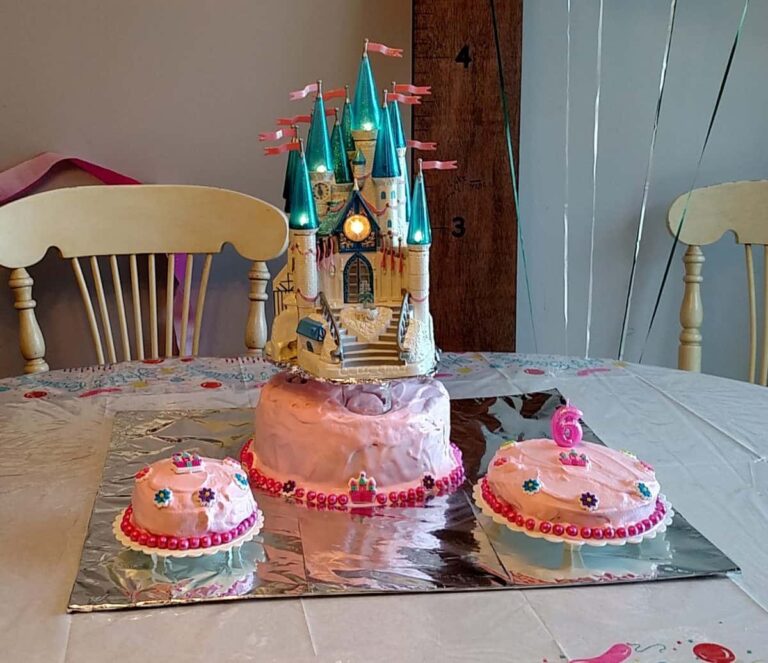 Cinderella Castle Birthday Cake