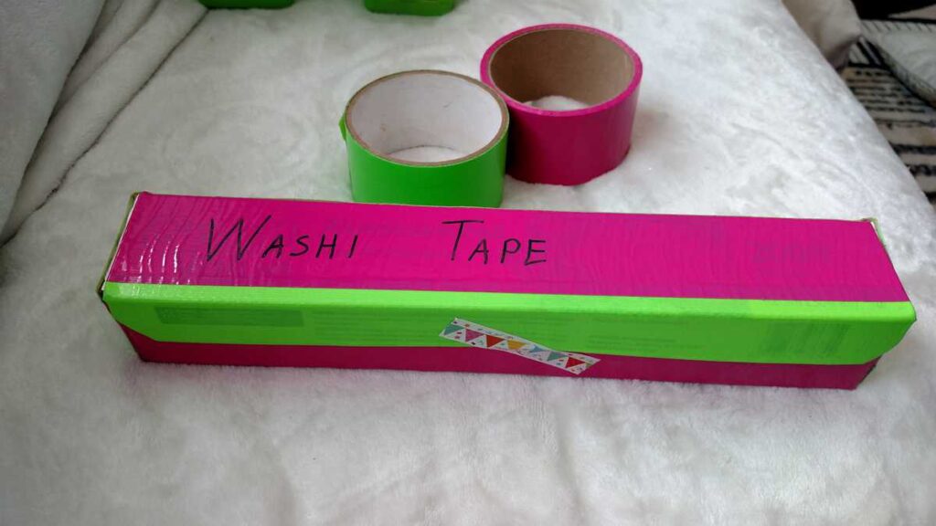 Saturday Snippets #3 https://www.b4andafters.com Washi Tape in a box