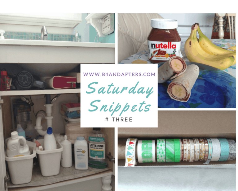 Saturday Snippets #3
