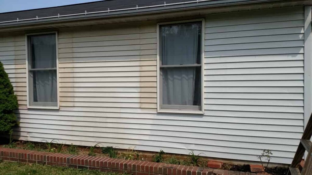Painting the Aluminum Siding on our House B4 and Afters