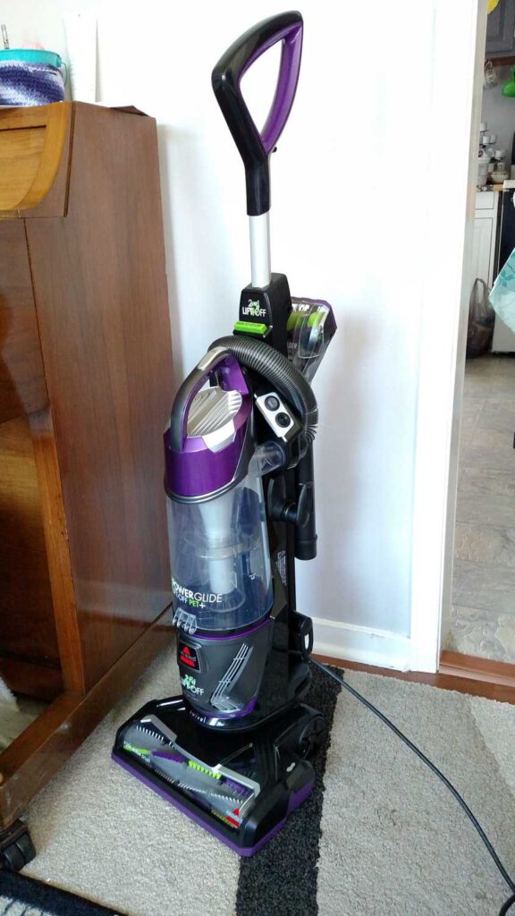 Bissell Powerglide 2in1 LiftOff Pet Plus Vacuum Review B4 and Afters