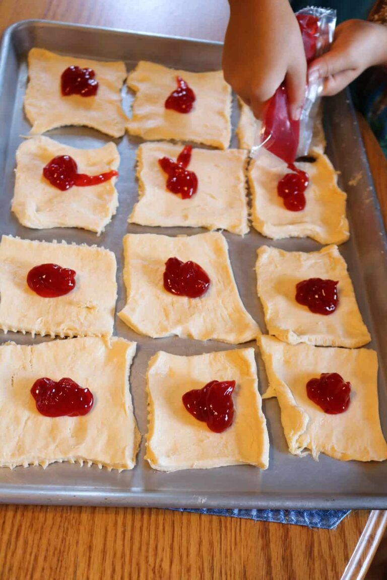 Pillsbury Cherry Turnovers B4 and Afters