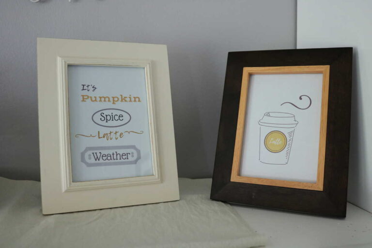 Free Fall Coffee Printables