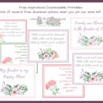 floral printables