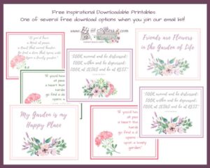 floral printables