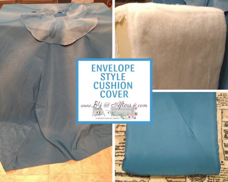 Sewing a Cushion Cover- Envelope Style