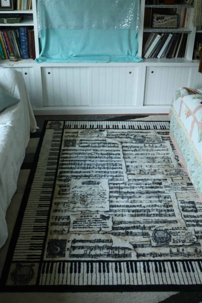 Piano Decor https://www.b4andafters.com piano carpet