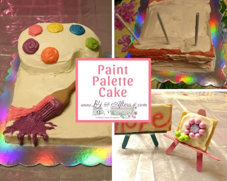 Paint Palette Cake