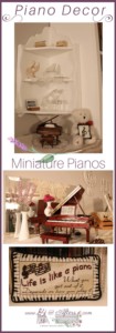 miniature pianos