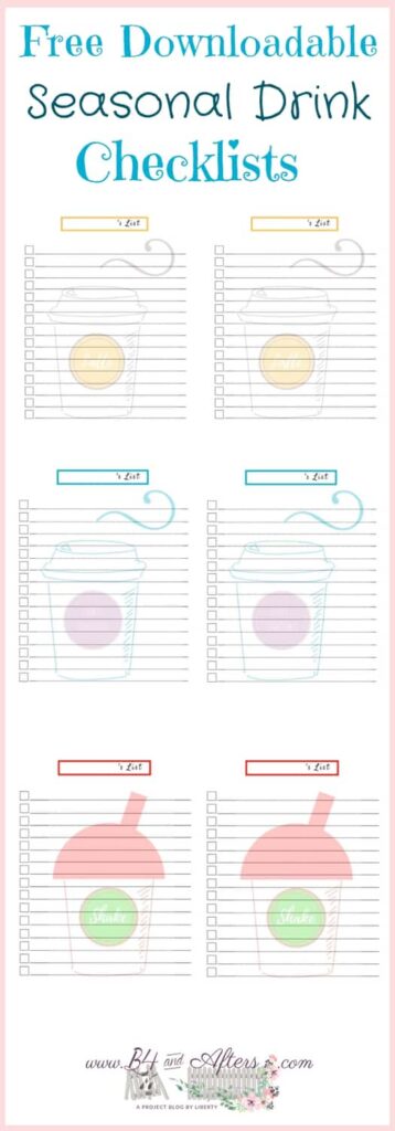 list printables