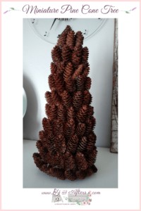 Pine Cone Tree Finished