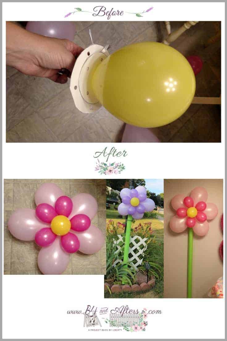 Easy Flower Balloons