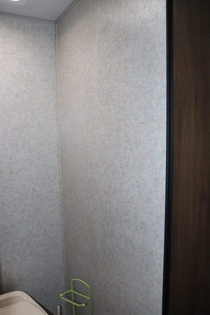 Lightweight Camper Bathroom Mirrors https://www.b4andafters.com plain camper wall