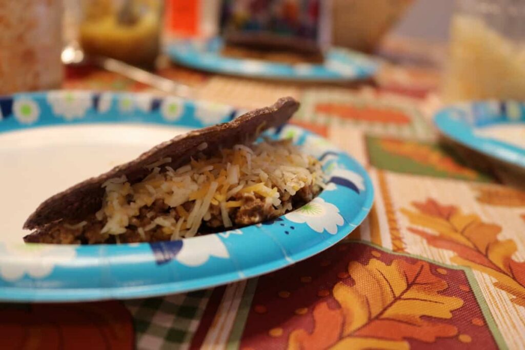 The Right Way to Fill a Taco https://www.b4andafters.com taco with fillings