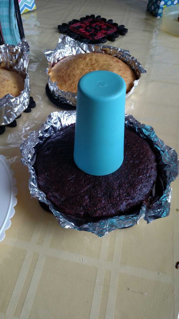 Sword Cake https://www.b4andafters.com cup on cake