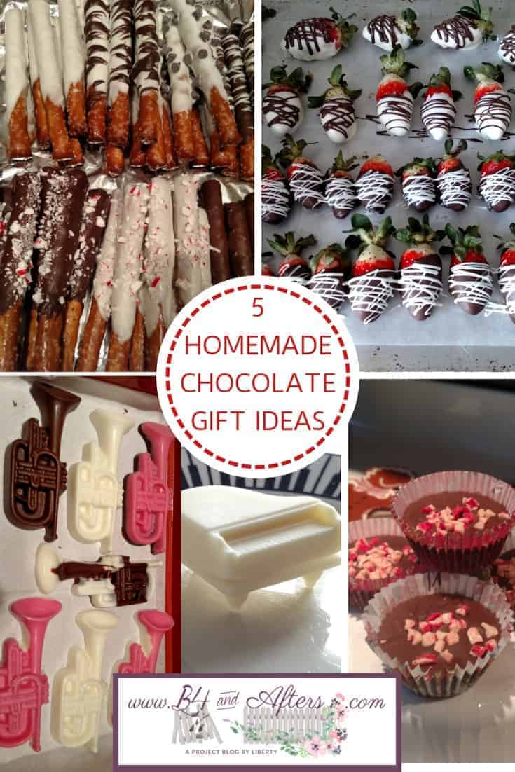 Five Homemade Chocolate Gift Ideas