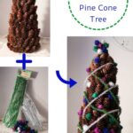 Miniature Christmas Pine Cone Tree