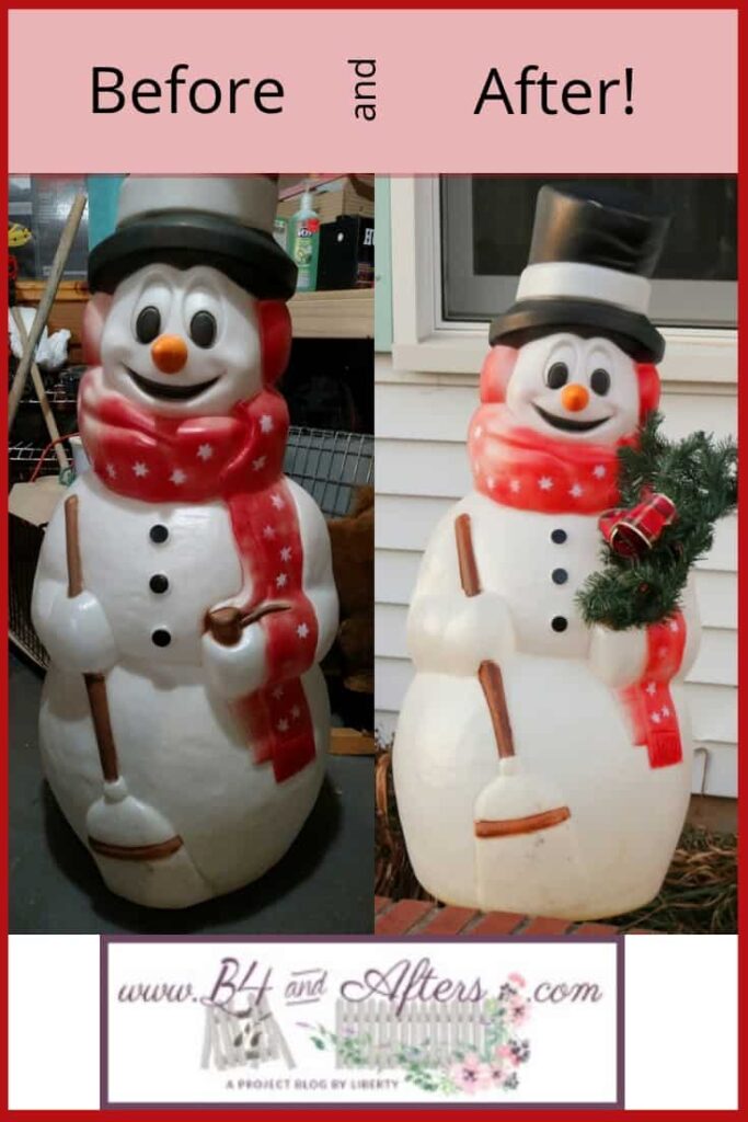 outdoor snowman