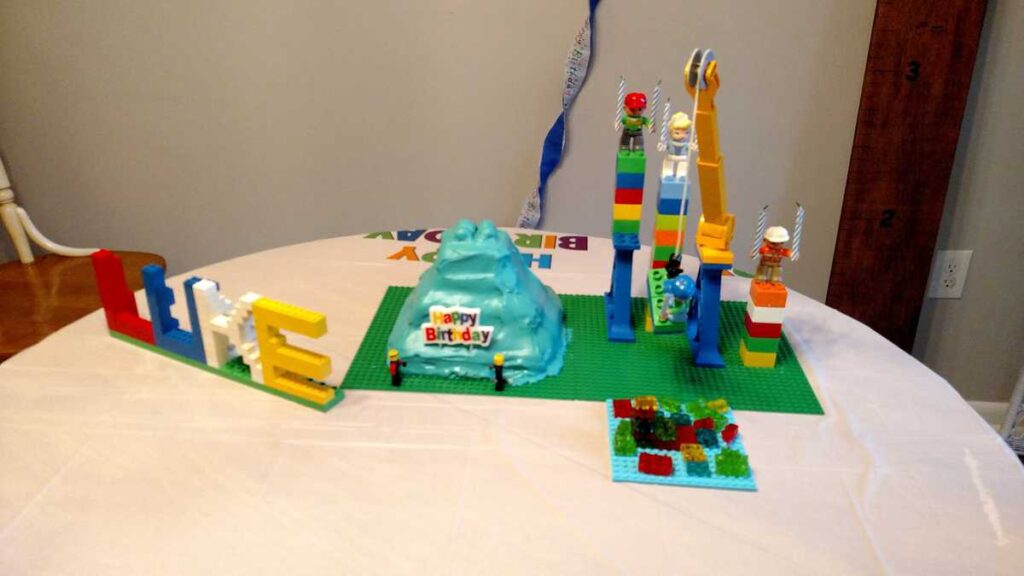 Lego Cake www.b4andafters.com