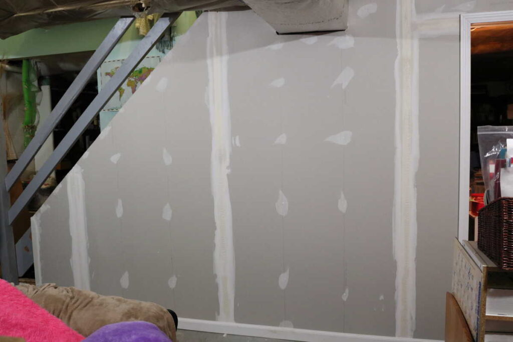 basement drywall