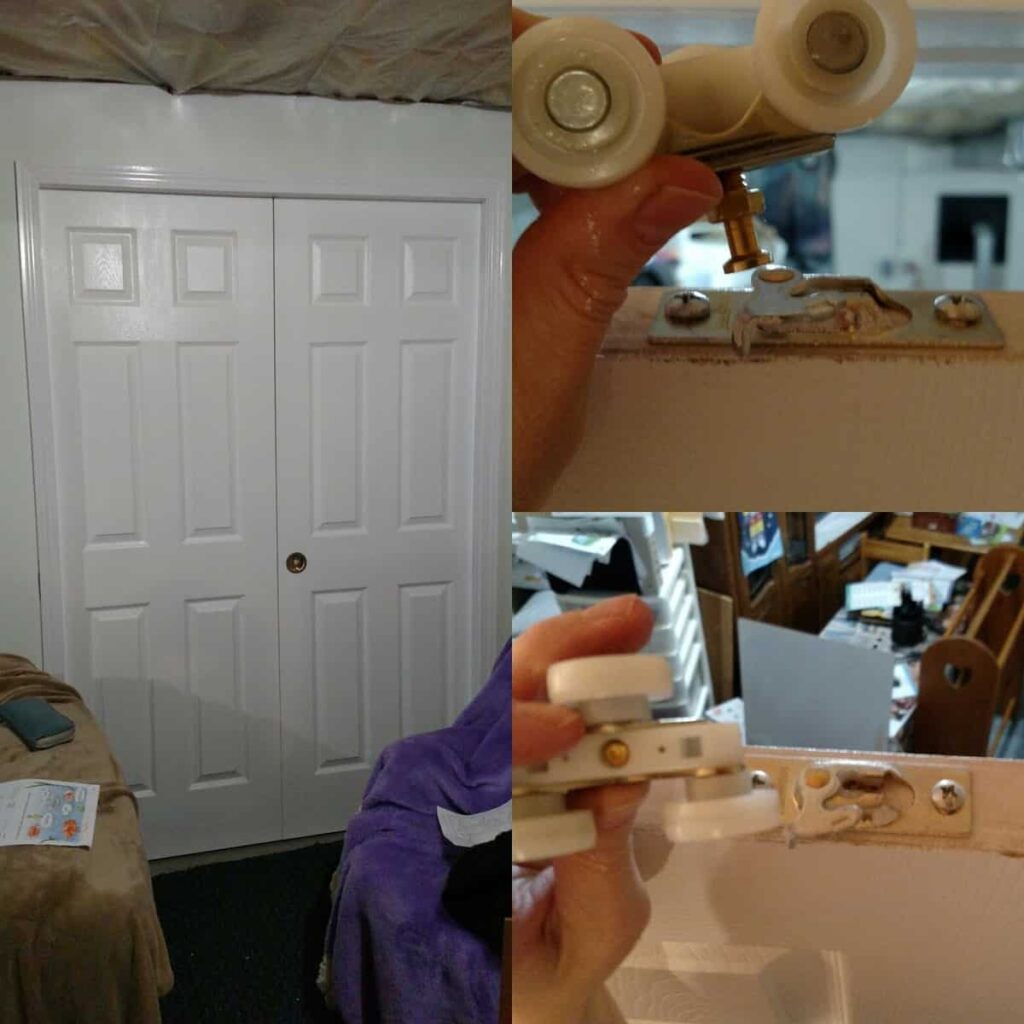 Pocket Doors in Basement Wall https://www.b4andafters.com