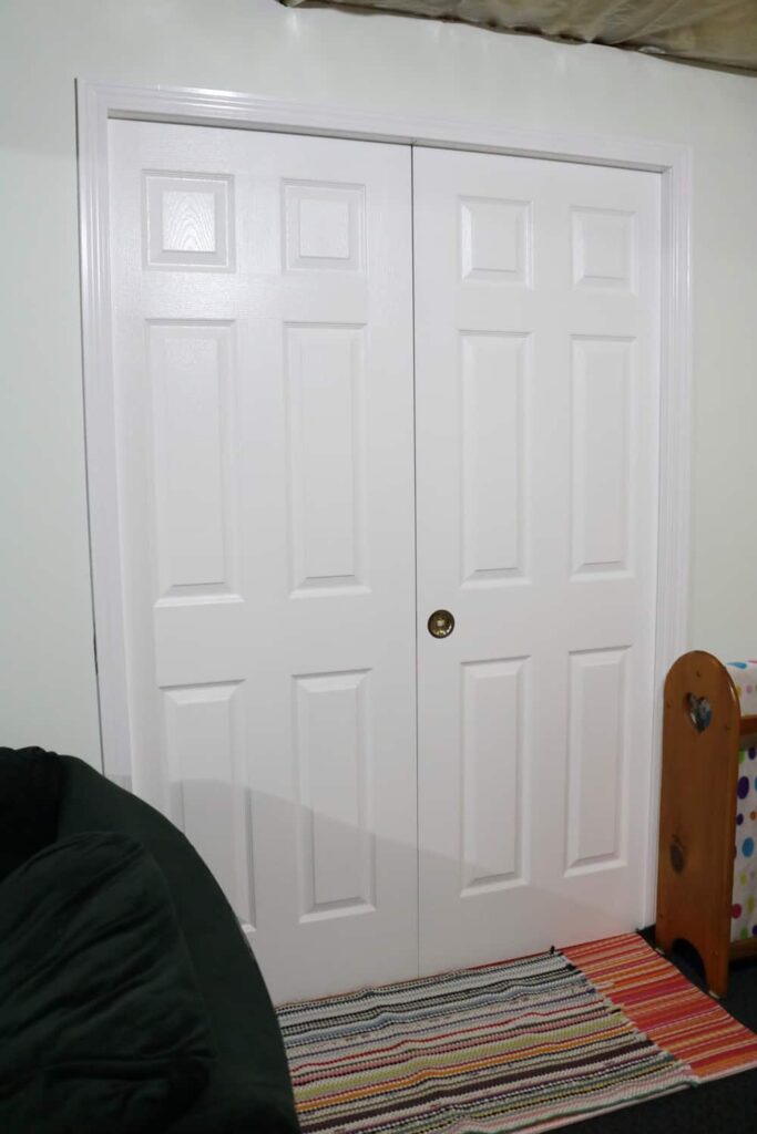 Pocket Doors in Basement Wall https://www.b4andafters.com