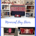 Sweet Land of Liberty Memorial Day Decor in a living room