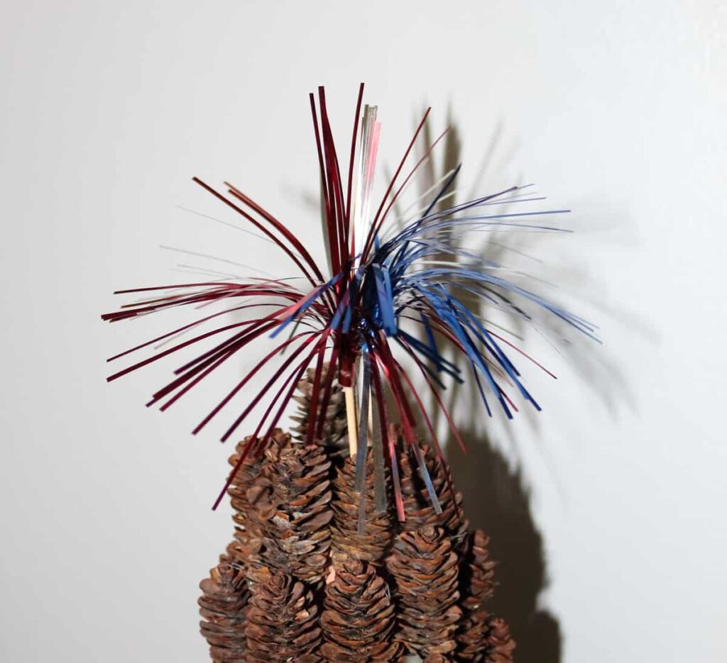 fireworks toothpick topper