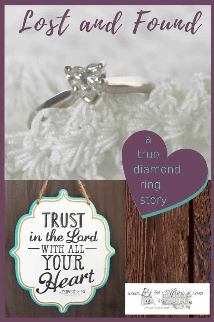 Lost and Found (an AMAZING true diamond ring story)