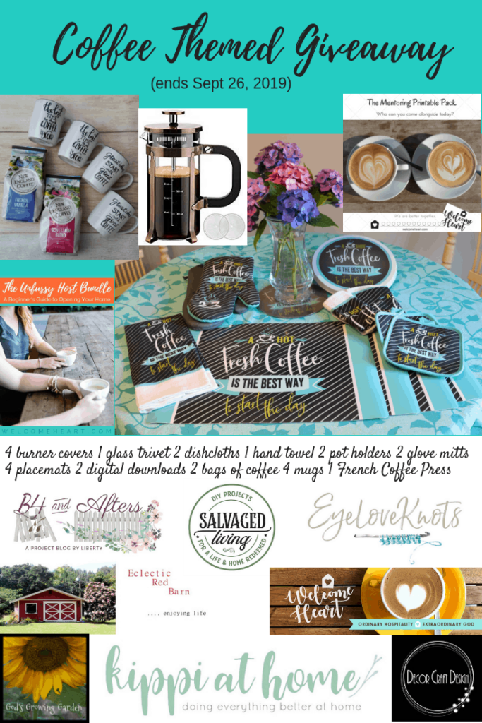 Coffee and coffee themed Giveaway - Coffee blog tour