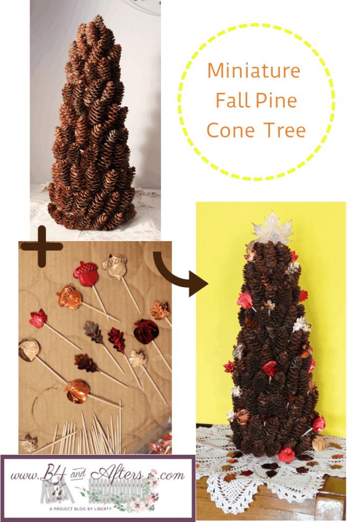 fall pine cone tree