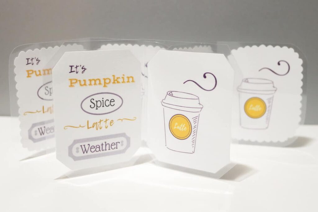 It's Pumpkin Spice Latte Weather printables