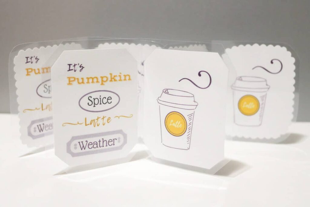 It's Pumpkin Spice Latte Weather printables