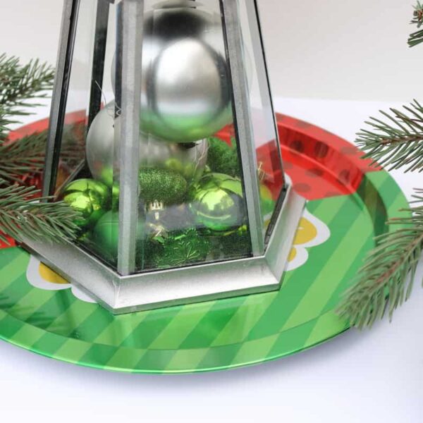 How to DIY Rustic Christmas Tree Picks B4 and Afters