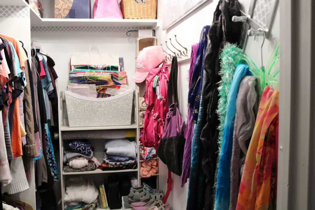 Master Closet Makeover Finished