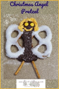 Dark Chocolate covered Angel Pretzel