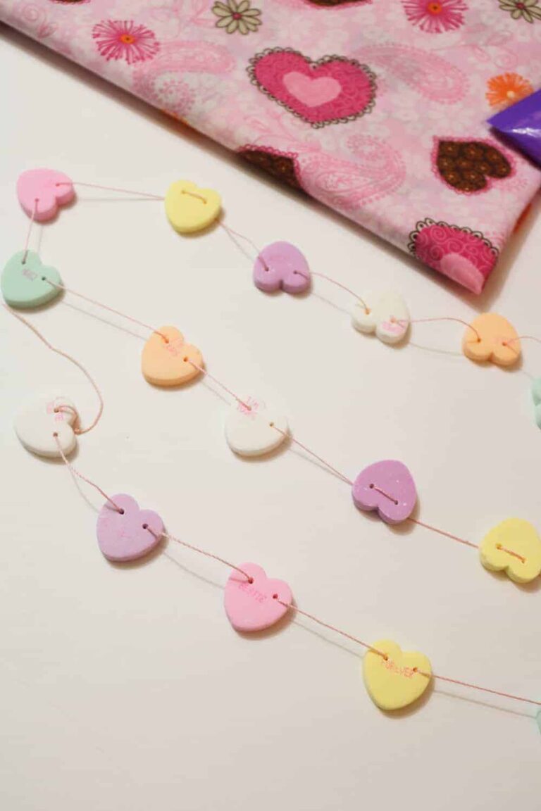 Conversation Heart Garland