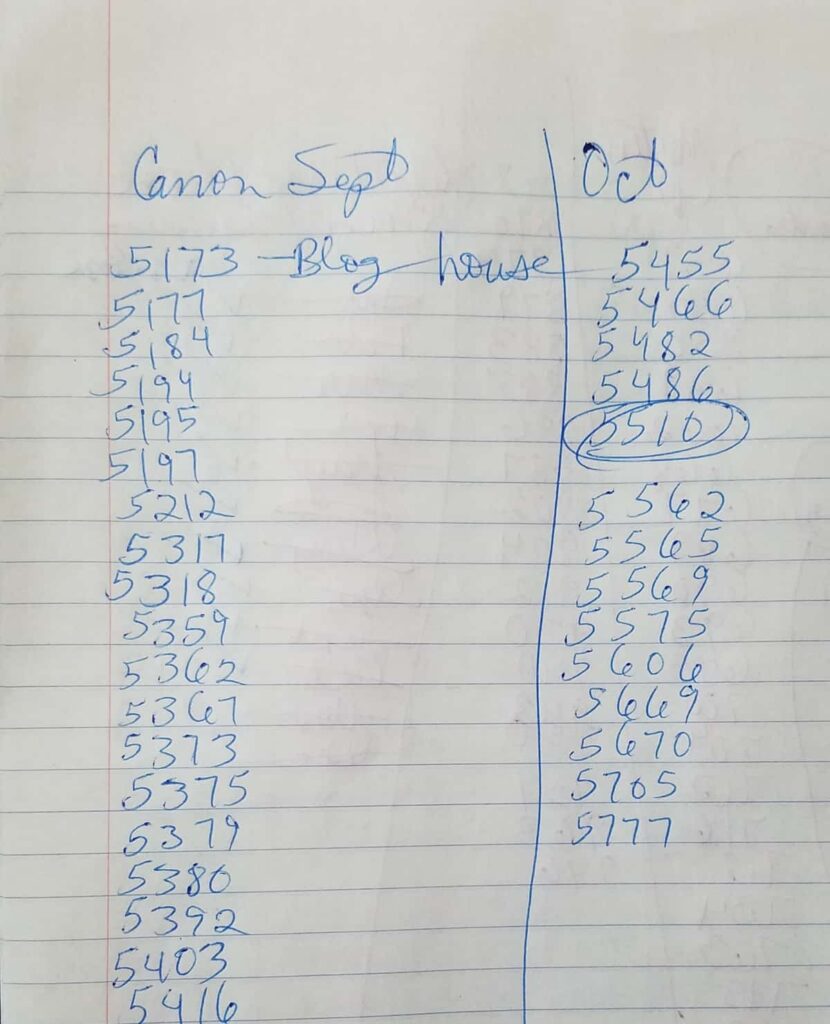 last four numbers of images