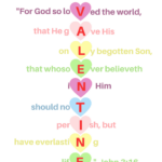 John 3:16 in conversation hearts free printable