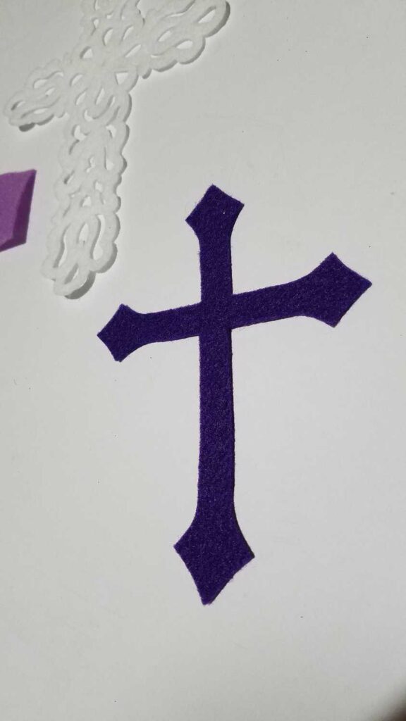 felt cross